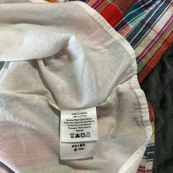 Eddie Bauer 100%‎ Cotton Plaid Tie Waist Sleeveless Dress - Picture 11 of 11